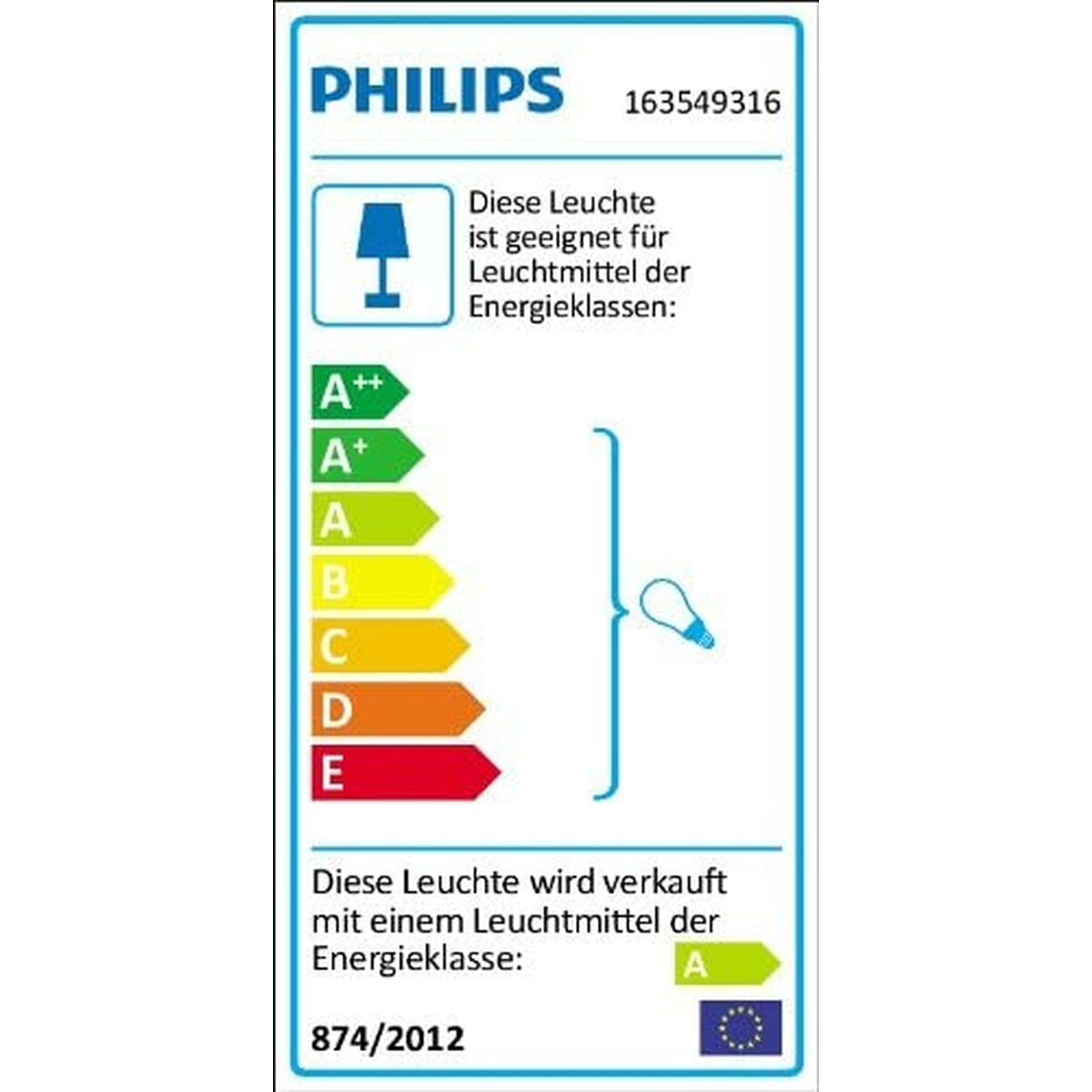 Marker Philips 16354/93/16 Anthracite 12,1 x 80,2 x 12,1 cm Aluminium Plastic (4000 K) (Soft green) (2700 K)-1
