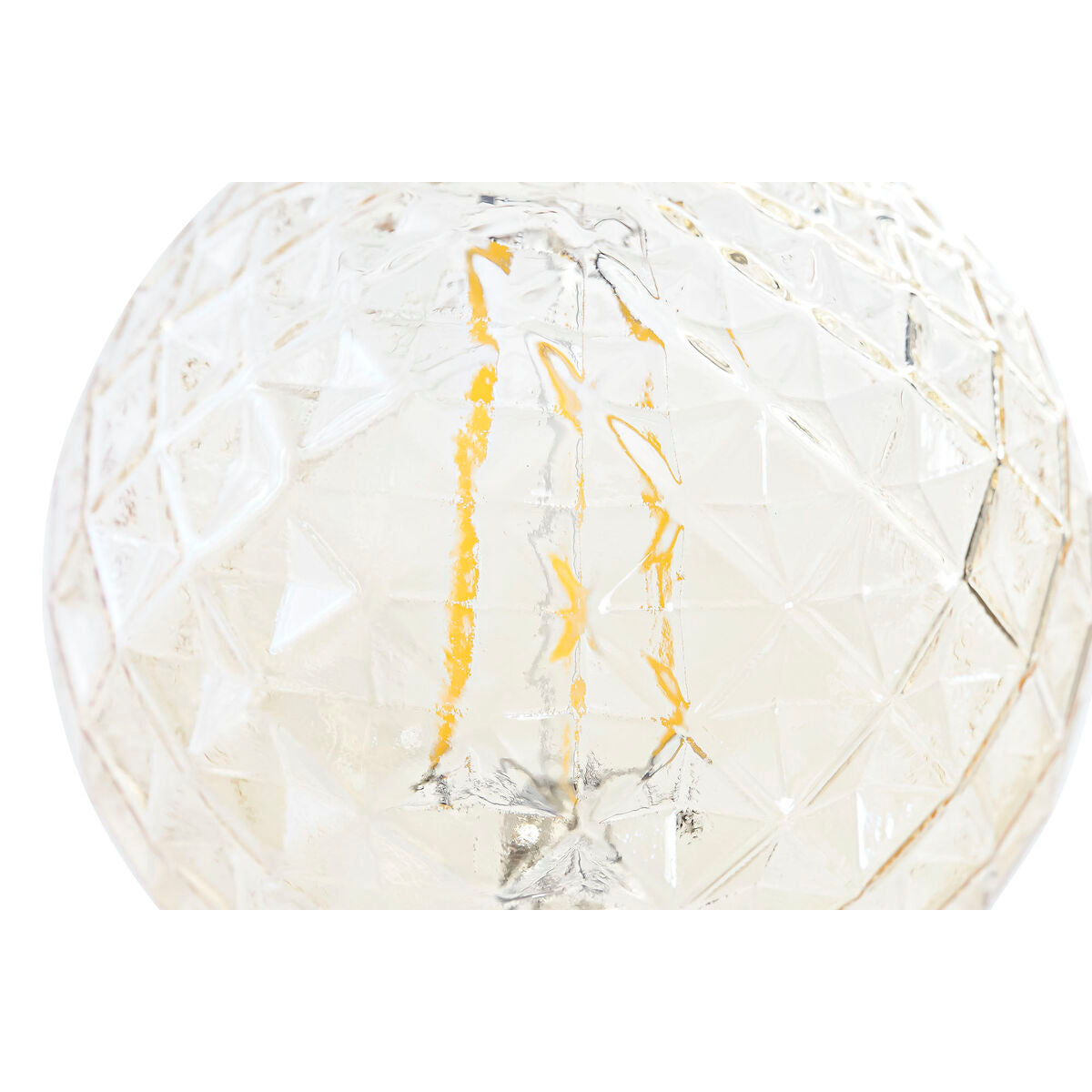 LED lamp DKD Home Decor Amber 4 W E27 450 lm 9,5 x 9,5 x 14 cm-1