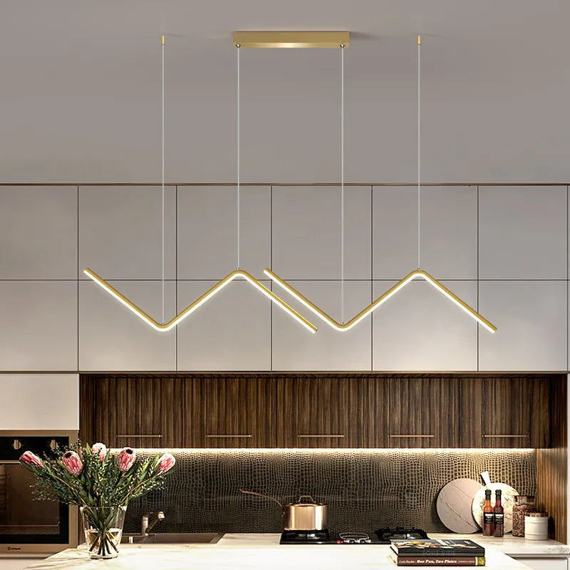 Luxury Modern LED Pendant Light: Illuminate Your Space in Style-2