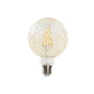 LED lamp DKD Home Decor Amber 4 W E27 450 lm 9,5 x 9,5 x 14 cm-0