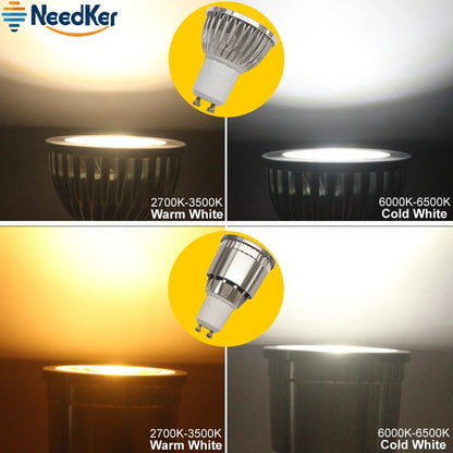 Gu10 Led Spotlights 2W 3W 5W SMD2835 Lamp Cup 9W 12W 15W Cob Led Lamp AC 110V 220V 240V Led Bulb Warm Cold White Led Light