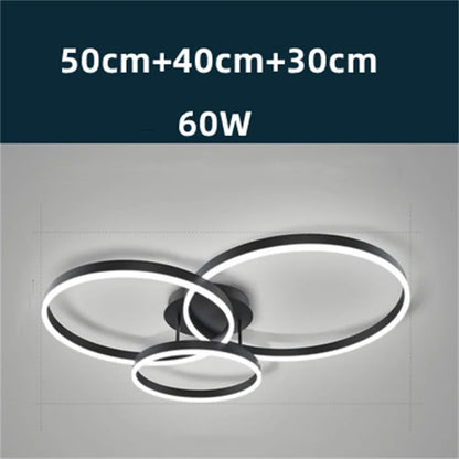Moderne LED Ring Kroonluchter