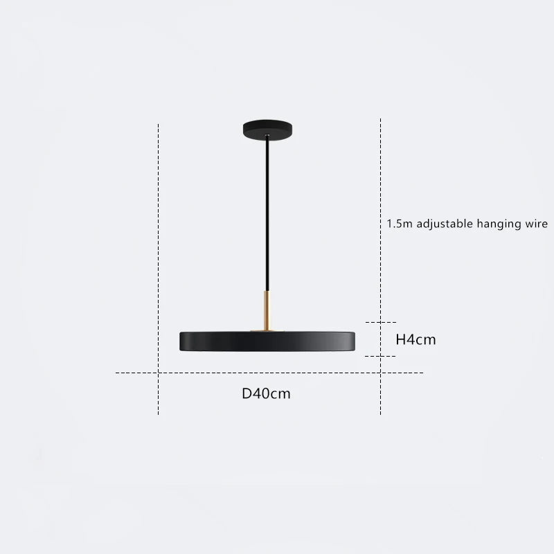 Moderne LED Hanglamp – DAR