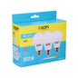 Pack of 3 LED bulbs EDM 98207 F 60 W 10 W 68 W E27 810 Lm 932 Lm Ø 6 x 10,8 cm (6400 K)-0