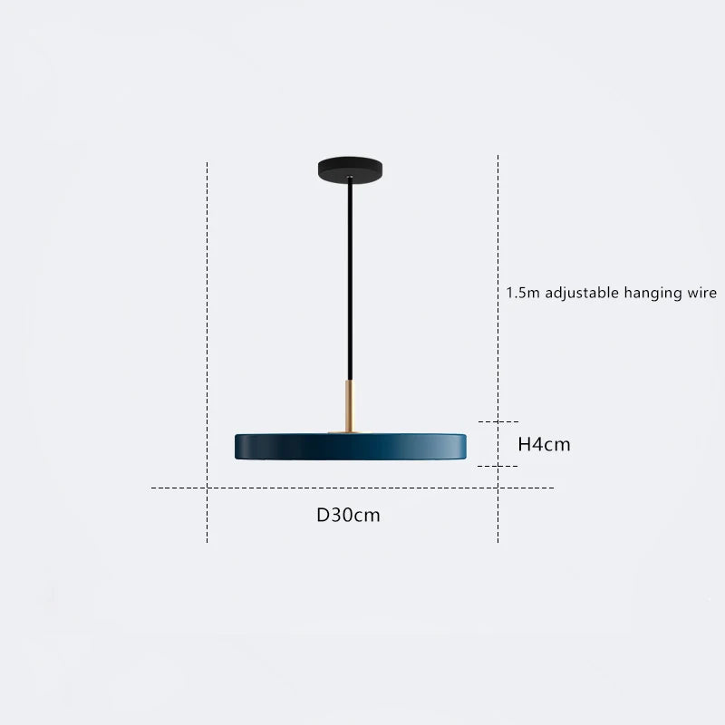 Moderne LED Hanglamp – DAR