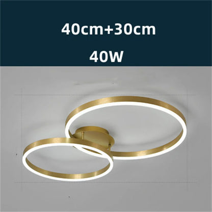 Moderne LED Ring Kroonluchter